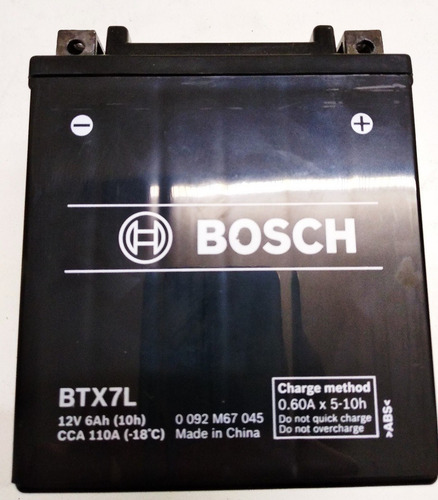 Bateria Moto Bosch Btx7l Ytx7l-bs Yamaha Crypton 110 T New