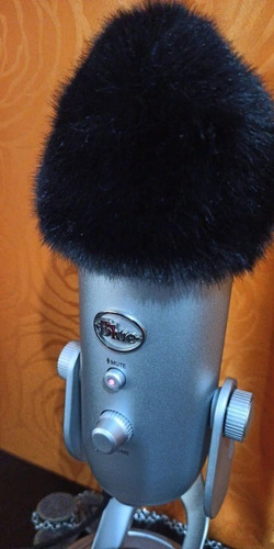 Filtro Pelo Anti Pop Windshield Micrófono Blue Yeti Pro Nano