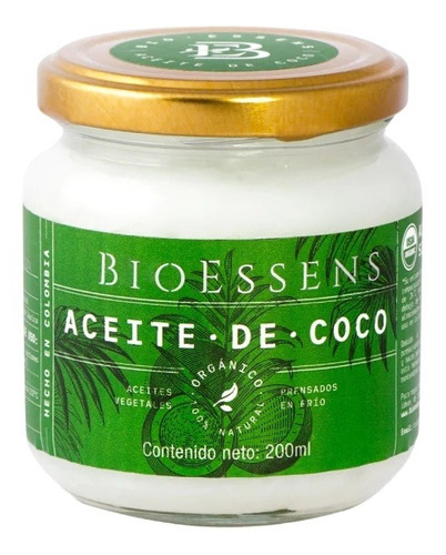 Aceite De Coco Orgánico 200ml