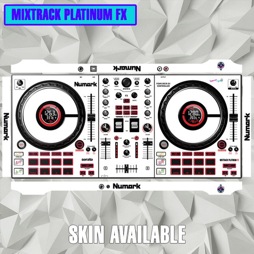 Numark Mixtrack Pro Fx Platinum Calcomania-skin