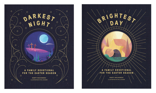 Darkest Night Brightest Day: A Family Devotional For The Easter Season, De Machowski, Marty. Editorial New Growth Pr, Tapa Dura En Inglés