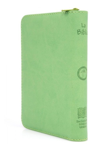 Imagen 1 de 1 de Biblia Traducción Lenguaje Actual Verde Con Cierre Mediana