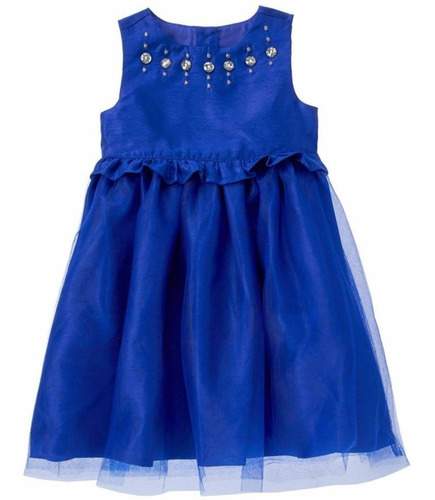 Gymbore Vestido Azul Rey Niña Talla 3 Vestido Fiesta Elegant