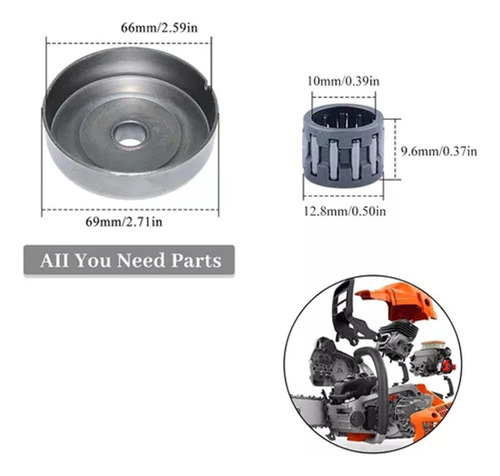Juego De Motosierras Embrague 3/8 Pulgadas Para Stihl Ms170