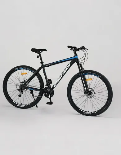 Bicicleta Mtb Overtech R29 Q5 21v Freno A Disco Shimano 12x Color Negro/Azul/Blanco Tamaño del cuadro M