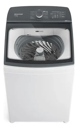 Máquina De Lavar Bwr12bb 12kg Água Quente Branca Brastemp Cor Bra...
