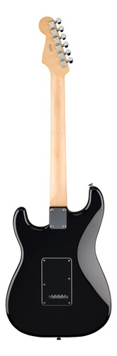 Guitarra Eléctrica Standard Stratocaster Hss Black Diestro Negro Laurel Indio