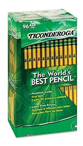 Woodcase Pencil, Hb # 2, Amarillo Barril, 96 / Paquete