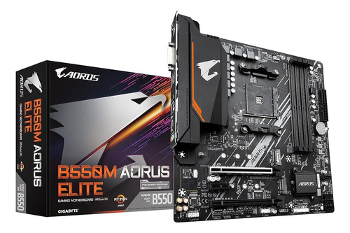 Gigabyte B550m Aorus Elite (am4/ Amd/ B550/ Micro-atx/ Ddr4/