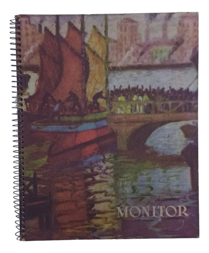 Cuaderno Monitor Cuadriculado 50 Hojas Vintage