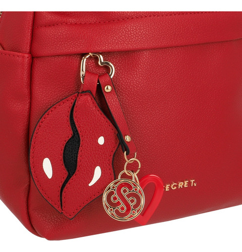 Mochila Secret Teruel Fw25 M Rojo