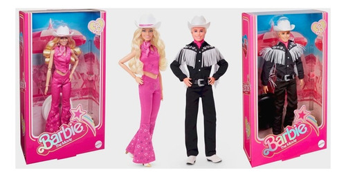 Barbie O Filme, Barbie E Ken Western Outift. Coleção