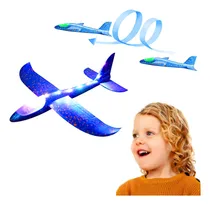 Comprar Kit Com 2 Avião Planador Isopor Com Led Voa De Verdade