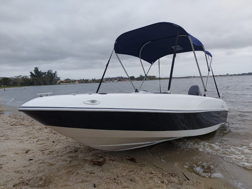 Lancha 16 Pés Rs 160 Com Motor Mercury 50 Hp 2t Elo 0km