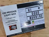 Comprar Cajas De Luz Tipo Pizarra Con Letras Intercambiables Letrero