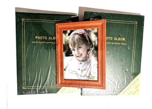 2 Album Libro Para 200 Fotos C/u 13x18 Cms 