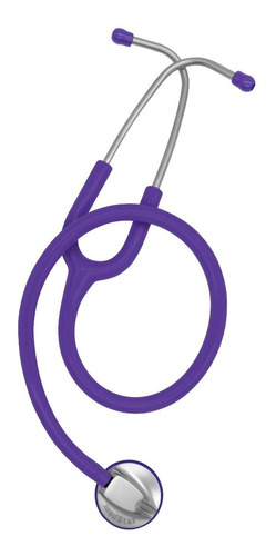 Estetoscopio Medstar De Una Campana De Lujo Color Morado