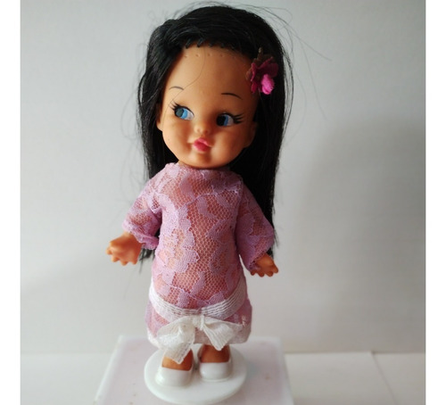 Muñeca Con Caja De Musica Decada Del 70 (Usado)