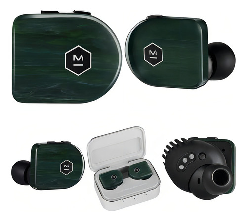 Master & Dynamic Mw07 Plus Earbuds Noise Cancelling Cor Jade Cor Jade green