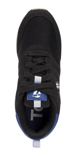 Imagen 7 de 10 de Zapatillas Deportivas Niños Topper T-700 Negras Resistentes