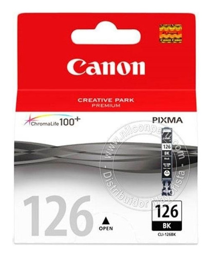 Cartucho De Tinta Canon Cl126bk Color Negro