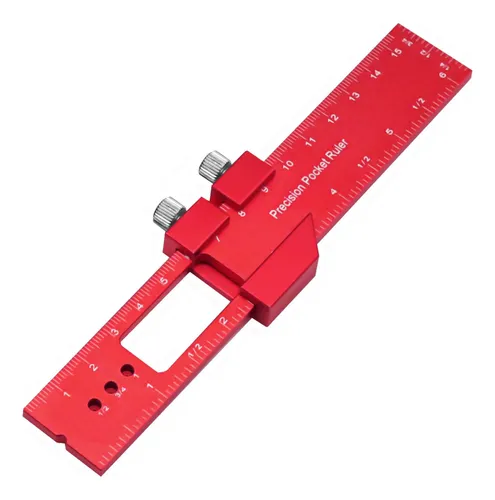 comprar Regla Seguimiento Para Carpinteria Bolsillo Precision Metal