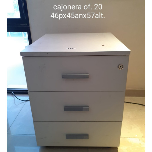 Cajonera 4 Cajones 46x45x57 Cm Oficina Mueble Outlet