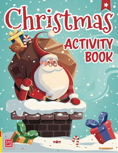 Libro: Christmas Activity Book: For Kids Ages 4-8. Word By