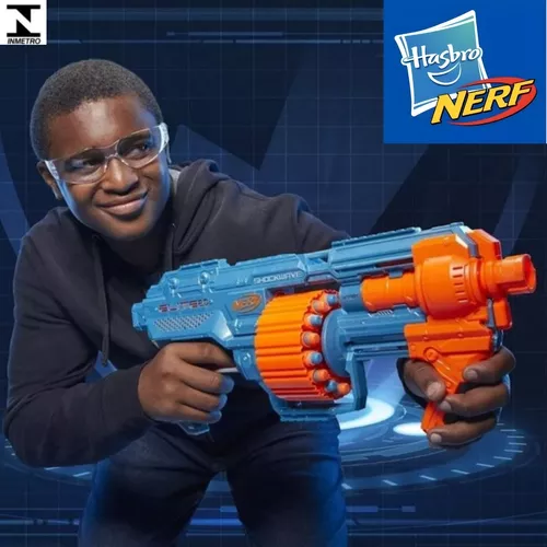 Lançador Nerf Elite Shockwave 2.0 - Hasbro E9531