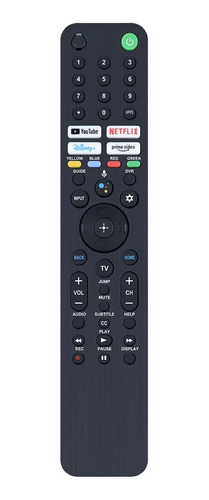 Control Compatible Con Tv Sony Rmf-tx520u Sin Comando De Voz