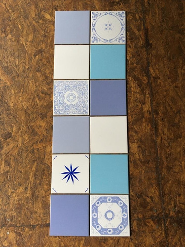 Azulejos Vintage 15x15 - Linea Azul