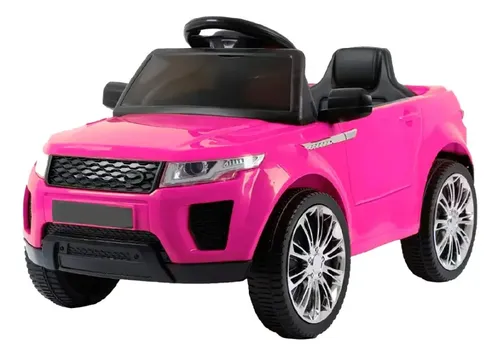 Carro Eletrico Infantil Land Rover Zippy Toys Rosa