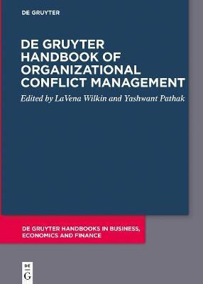 Libro De Gruyter Handbook Of Organizational Conflict Mana...