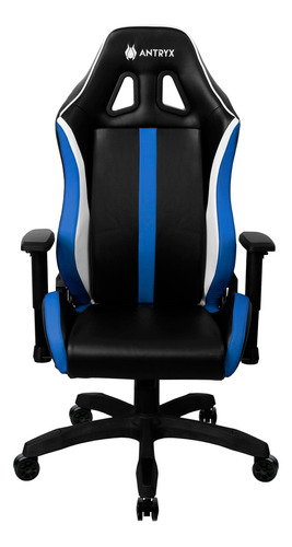 Silla Gaming Antryx Xtreme Racing Nova Color Azul Material Del Tapizado Pvc