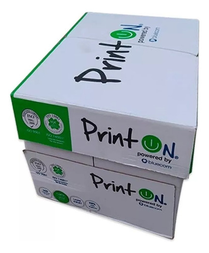 Caja De Papel Marca Printon Oficio 500 Hojas 