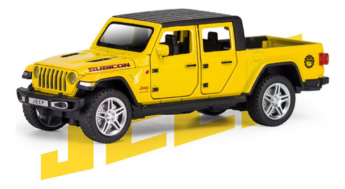 Jeep Wrangler Rubicon Pickup Edition En Miniatura For Coche