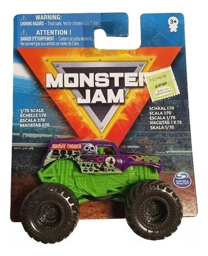 Monster Jam Blister Mini Vehiculo Escala 1:70 Lny 58712