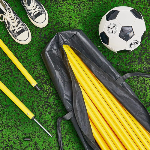 12 Bastones De Entrenamiento De Fútbol, Bastones De Entrenam