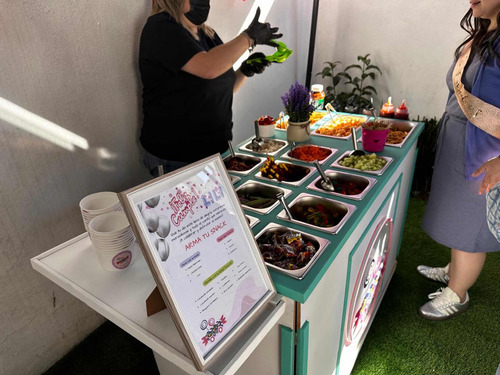 Servicio De Carrito De Snacks Para Tu Evento
