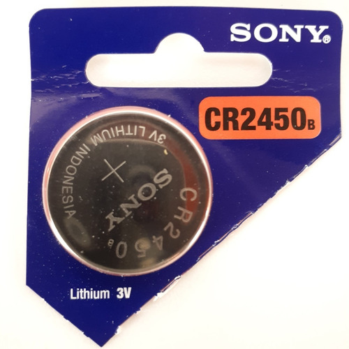 Pila Sony Cr2450 Litio 3 Volts Nueva En Blíster Sellado