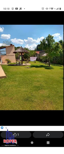 Imagem 2 de 14 de Linda Chácara Com 1.250 M²/ Área Gormet/piscina À Venda E, Monte Mor. - Ch01013 - 70087967