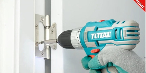 Taladro Inalámb 3/8 (10mm) Mandril Plástico 20v Total Tdli