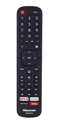 Control Remoto Smart Tv Hisense En2ai27h Netflix Puebla