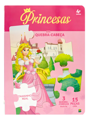 Qc20x27 Mundo Encantado: Princesas, De Editora Todolivro. Editorial Todolivro, Tapa Mole En Português