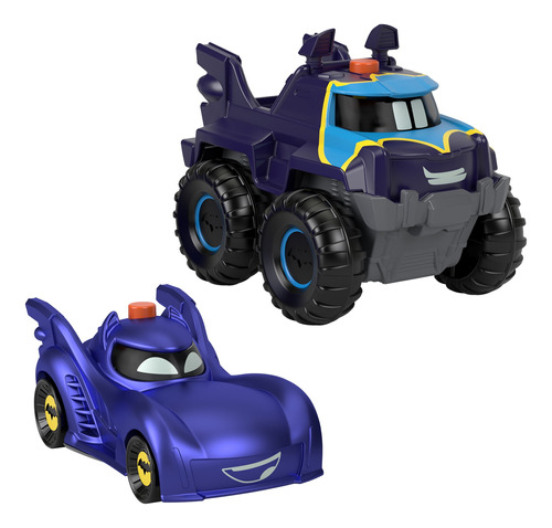 Fisher-price Dc Batwheels - Coches De Juguete Iluminados A E