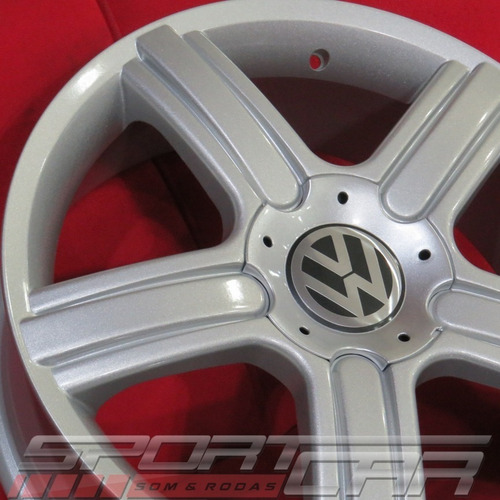 Jg Roda Volcano Space Aro 17 Tala 6 4x100 Gol Saveiro Parati