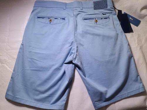 Bermuda Azul Claro Harmont & Blaine Caballero Talla 30mx.