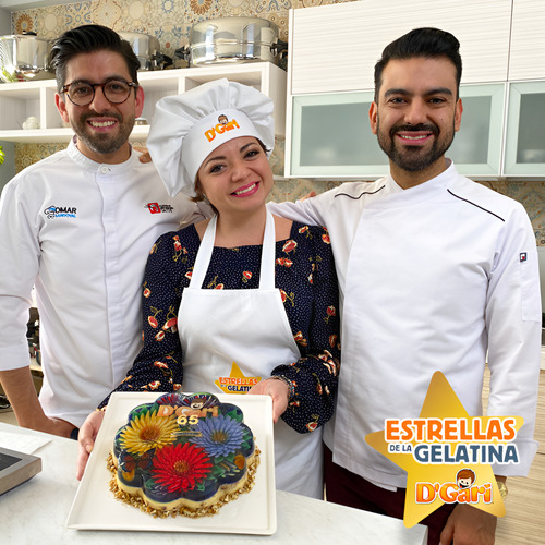 Dgari® 3 Gelatinas De Agua Sabor Piña Rinde Un Litro Wow