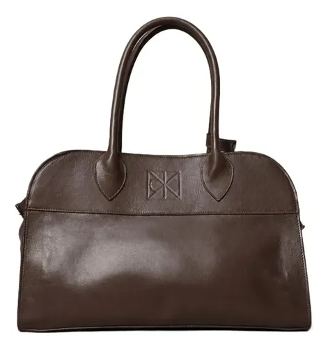 Bolsa Grande Ckj Shopper - Cafe Marrom-claro