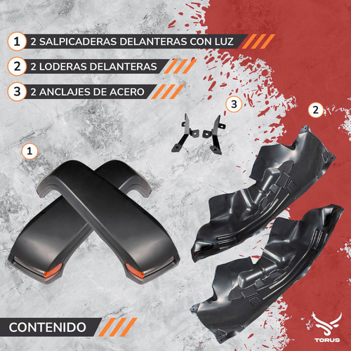 Salpicaderas Loderas Estilo Jeep Jl Para Jeep Jk 07-18 Pink